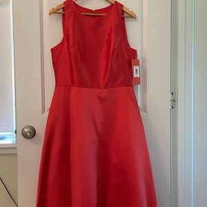 Red Monique Lhuiller full-length gown